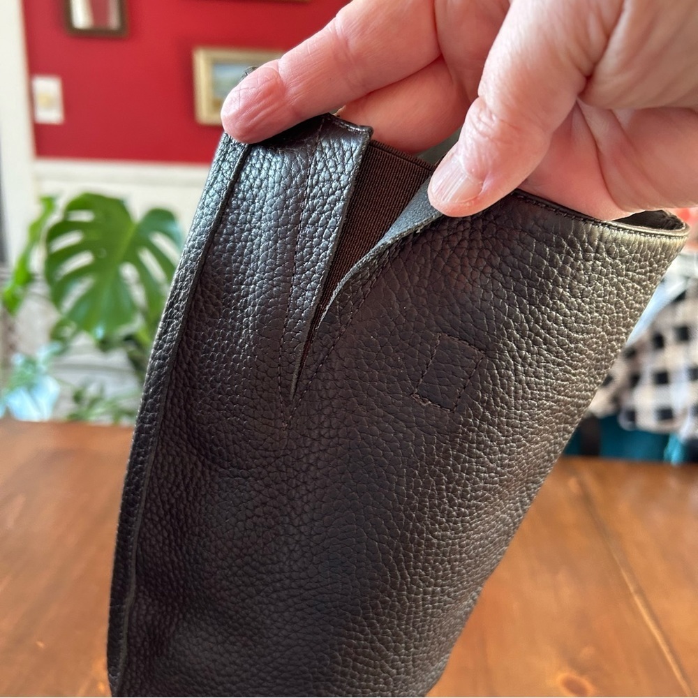 Tory Burch Keaton Chocolate Brown Leather Boots. Size 6. - Picture 10 of 16